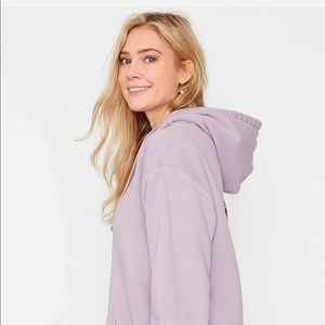Ivory Ella Purple Hoodie -size small